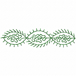 Flowers And Tree Embroidery Design 1